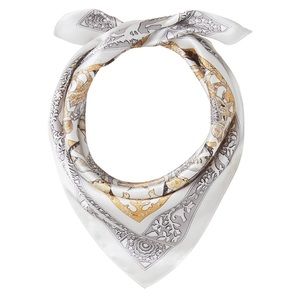 100% Silk Scarf - 21 x 21 inches Square